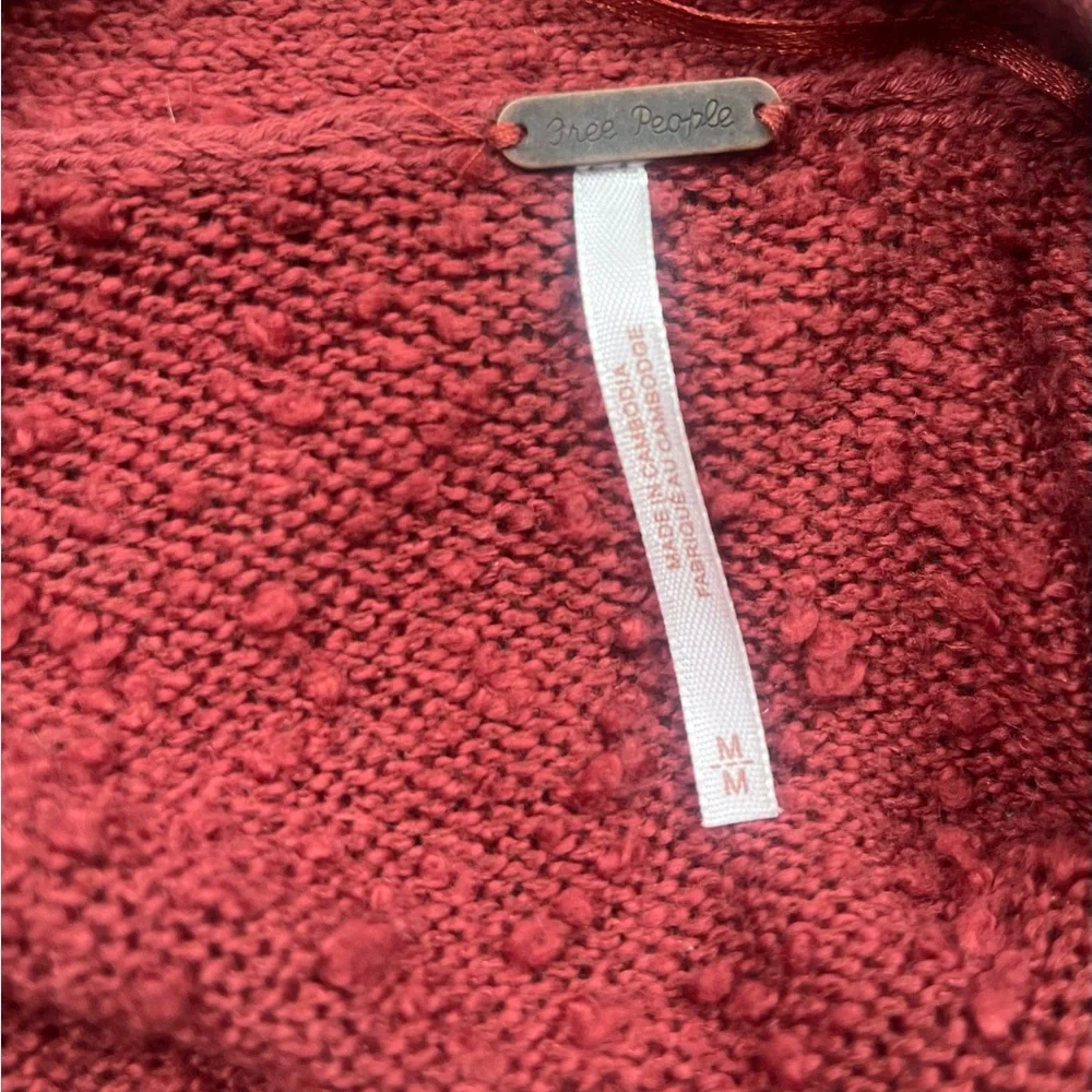 Free People Found My Friend Cardigan size Medium - Picture 4 of 5